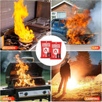 DIBBATU Fire Blanket for Home and Kitchen, Fire Blankets Emergency for Home, Emergency Fire Blankets Retardant for House, Fireproof Blanket, Survival FireBlanket for Kitchen,Fireplace, Grill, BBQ