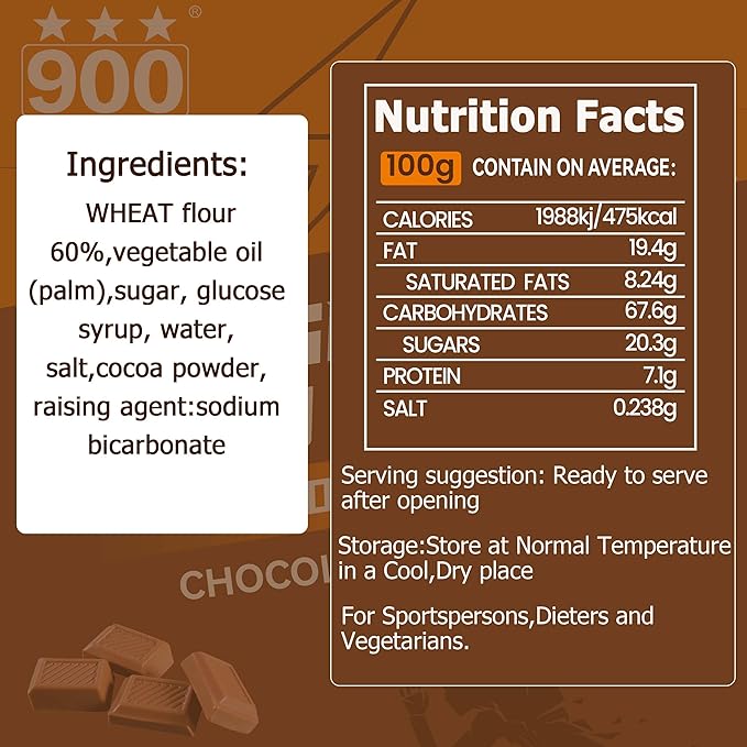 Emergency Food Bars - Chocolate Hardtack, Mre Meals Military 2025, Long Shelf Life, Emergency Meals Ration Bars, Emergency Supplies for Disaster Preparedness, 12 Count