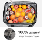 Maelstrom Collapsible Soft Cooler Bag, 24/30/60/75 Cans Beach Cooler, Ice Chest, Leakproof & Portable for Beach, Camping, Road Trips & Grocery Shopping