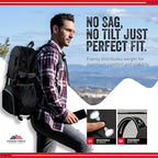 Ready Pack 35L — Foldable Backpack for Travel | Lightweight, Water Resistant Hiking Daypack | Compact, Packable Backpack for Men & Women | Great for Camping & Daily Use