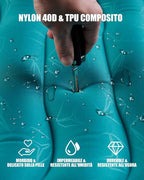 AKSOUL Sleeping Pad Ultra-Thick - Inflatable Sleep Mat, Lightweight & Compact 4.72 in Air Mattress with Pillow, Self-Inflating with Built-in Foot Pump for Traveling, Hiking, Camping (Blue)