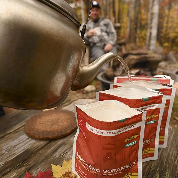 GOOD TO-GO Ranchero Scramble (6-Pack of Single Servings) | Camping & Backpacking Food | Just Add Water Backpacking Meals | Good To-Go Dehydrated Meals Taste Better Than Freeze Dried Food