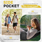 Camping Hammock Lightweight, Portable Hammocks Parachute Hammock with Two Tree Straps, Single or Double Travel Swing Nylon Camp Hammocks, Outdoor Essentials for Beach Backpacking Hiking, Orange