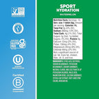 Nuun Sport Electrolyte Tablets with Magnesium, Calcium, Potassium, Chloride & Sodium, Gluten Free & Vegan, Watermelon, 4 Pack (40 Servings Total)