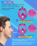 Greatever G2 Full Face Snorkel Mask with Latest Dry Top System,Foldable 180 Degree Panoramic View Snorkeling Mask with Camera Mount,Safe Breathing,Anti-Leak&Anti-Fog