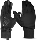 Sukeen Winter Gloves Men Women, Touchscreen Anti-Slip Warm Mens Gloves for Running Driving Cycling Hiking Biking Outdoor