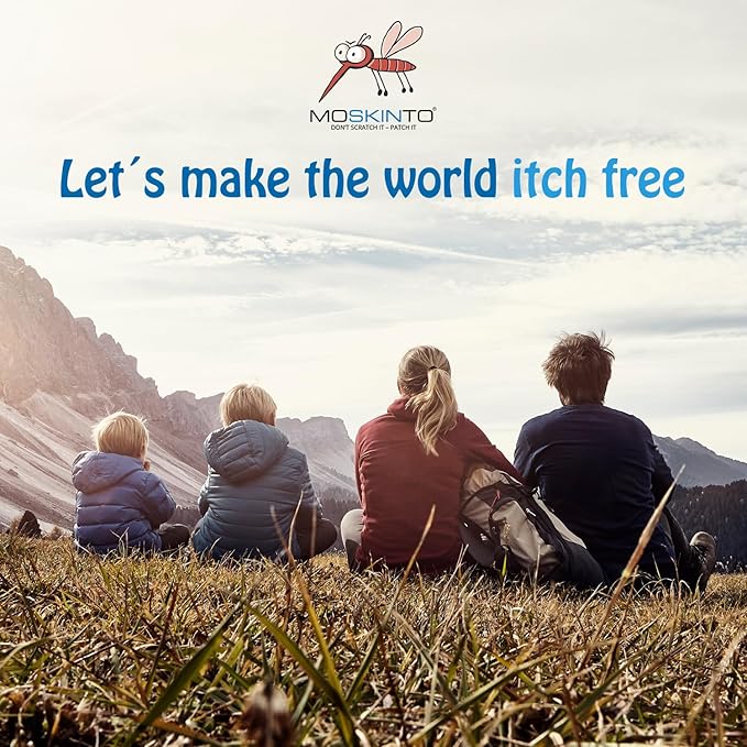 Moskinto Travel Pack & Moskito Care Insect Bug Spray Bundle, The Original Itch-Relief Bug Bite Patch & Extreme Outdoor Mosquito Bug Spray, Safe for Kids, 24 Patches, Pack of 2