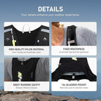 N NEVO RHINO Running Vest,Hydration Vest 5L with 1.5L Water Bladder,Lightweight Hydration Pack Water Backpack for Hiking Race
