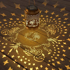 Flamingo Solar Lantern for Garden Outdoor Decor – Hanging Metal Light Decoration for Patio, Yard, Lawn, Pathway, Backyard – Birthday Gift for Mom, Women, Grandma