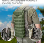 5L Hydration Pack, Water Backpack with 3L Water Bladder, MOLLE System for Outdoor Hiking, Biking, Running