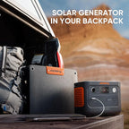 Jackery Solar Generator 5000 Plus Portable Power Station, 5040Wh LiFePO4 Battery with Jackery Explorer 300 Plus Portable Power Station, 288Wh Backup LiFePO4 Battery