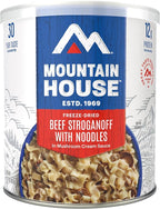 Mountain House Beef Stroganoff with Noodles #10 Can Freeze Dried Survival & Emergency Food 10 Servings