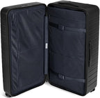 Away Large Trunk Luggage, 31 Inch Hardside Suitcase with Spinner Wheels, Lightweight & Durable, TSA Lock, Ideal for Long Trips, Jet Black