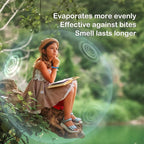 360 Pack Mosquito Repellent Stickers for Kids, with 6 Pack Mosquito Repellent Bracelets, Bug Repellent Stickers Natural DEET - Free, Plant Ingredients, Mosquito Patches for Outdoor Camping