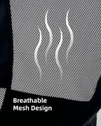 ONEFOREST Camping Chair, Foldable Portable Backpacking Chair for Beach Camp Hiking Outdoor Sport, Black