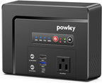 Powkey Portable Power Station 100W, 97Wh Small Portabl Generator with AC Outlet, Fast Charging PD65W USB C, USB A, DC Port, 26400mAh Portabe Laptop Charger for Outdoor Camping RV Home Battery Backup