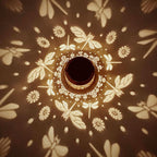 Solar Lanterns Outdoor Waterproof Dragonfly Garden Decor Gifts for Women Mom Grandma Hanging Solar Lights Metal Solar Decoration Outside for Yard,Patio,Backyard,Porch