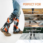 Waterproof Adjustable Leg Gaiters for Men and Women Snow Boot Gaiters for Hiking in Hunting Sand and Mud Mountain Climbing or Snowshoeing