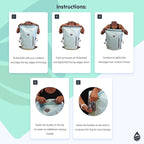 Skog Å Kust BackSak Heavy Duty Waterproof Backpack - Gear Bag for Sports, Travel, & More - 25 & 35 Liter Sizes