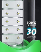 Lichamp 4 Pack LED Camping Lanterns, Battery Powered Camping Lights LED Collapsible Flashlight Portable Emergency Supplies Kit, A4DG