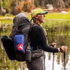 Horizon Hound Down Camping Blanket - Outdoor Travel Quilt | Sustainable, Insulated, Lightweight & Warm Gear for Sleep, Camping, Stadium, Hiking & Festivals | Water Resistant, Packable & Compact