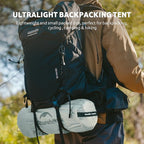 Naturehike Mongar UL 1-2 Person Backpacking Tent,15D Nylon Waterproof Ultralight One Person Two Person Tent with Footprint