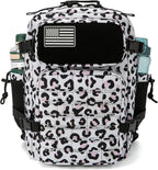 QT&QY 25L/45L Military Tactical Backpack For Men Molle Daypack 3 Day Bug Out Bag Hiking Rucksack With Bottle Holder