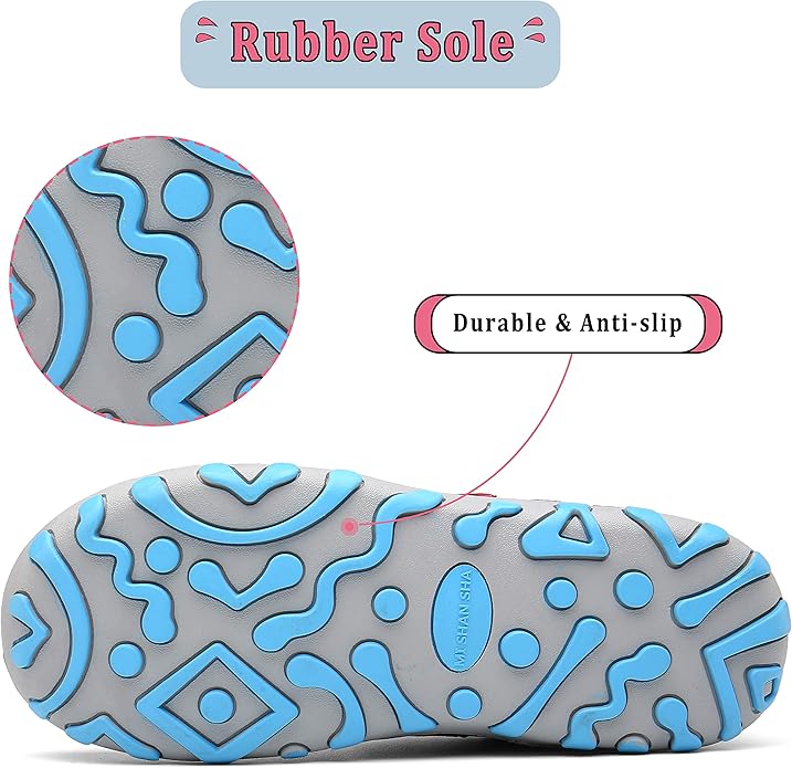 Mishansha Kids Hiking Boots Toddler Girls Boys Hiking Shoes Water-Resistant Anti-Collision Non-Slip Athletic Outdoor Trekking Boots