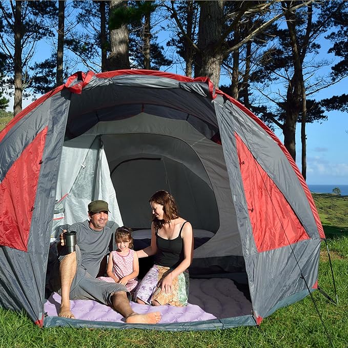 zzlamb Camping Blanket, Outdoor Lightweight Travel Blanket Puffy Portable Down Alternative, Windproof Warm Cloak with Snaps, Cozy Quilt Backpacking Picnic RV Plane Car Hammock Beach Climbing