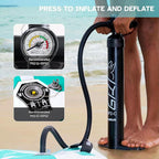 10’6’’ Portable Inflatable Stand Up Paddle Board (SUP) for Adults and Youth with Non-Slip Deck – Complete Accessories Kit, Perfect for Fishing, Yoga, Fitness & Family Fun