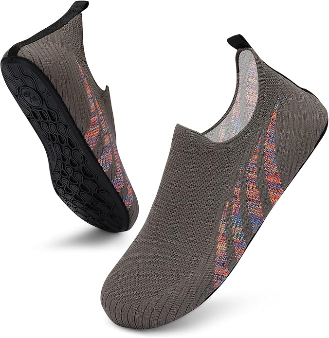 ANLUKE Womens Mens Water Shoes Barefoot Quick-Dry Aqua Socks for Beach Swim Surf Water Sport