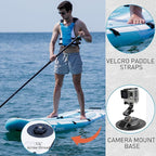 UPWELL 11’6”/11'2”/11'/10'8”/10'6”/10'2” Inflatable Stand Up Paddle Board with sup Accessories Including Backpack, Repairing Kits, Non-Slip Deck, Leash, 3 Fins, Paddle and Hand Pump