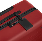 Away Large Checked Luggage, 29 Inch Hardside Suitcase with Spinner Wheels, Lightweight & Durable, TSA Lock, Tango Red
