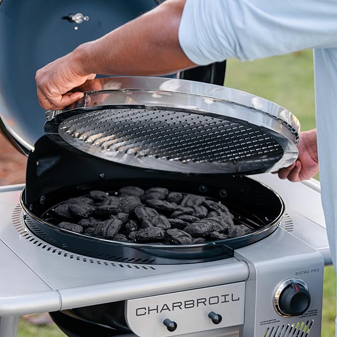 Charbroil Bistro Pro Gas Grill for Small Spaces and Patios, Black - 25302161