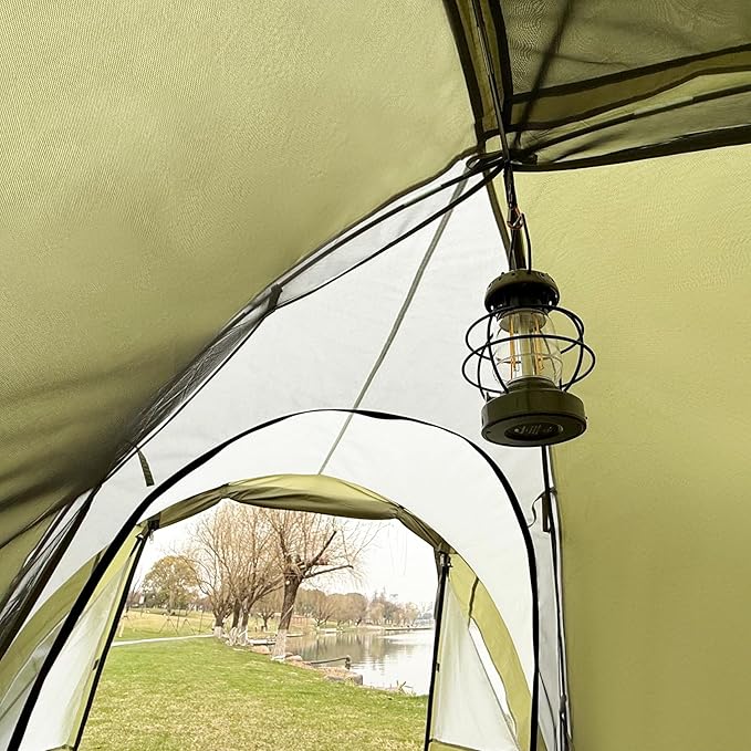 Clostnature Vault Camping Tent with Porch - Waterproof 2 Person Tent for Camping, Easy Setup Lightweight Two Person Shelter for Hiking, Backpacking, Family, Outdoor