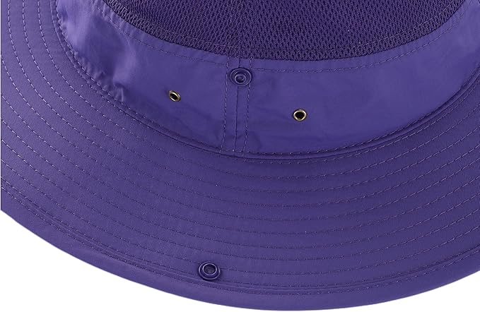 Connectyle Wide Brim Sun Hat for Men Breathable Cowboy Boonie Hat UPF 50+ Sun Protection Bucket Hat for Fishing Hiking