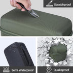 Lebakort Storage Case Compatible with Anker 548 Power Bank Power Station 60,000mAh and PowerCore Reserve 192Wh (Black Case Only)