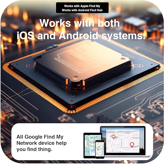 Bluetooth Tracker for Keys, Luggage & Pets – Smart Finder Compatible with iOS & Android, No Monthly Fee, Item Locator by BlissfulTails(2 Pack, Black)