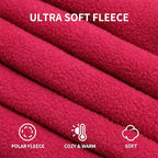 zzlamb Hooded Outdoor Blanket,Waterproof Camping Blanket Polar Fleece,Windproof Portable Warm for Stadium,Sports,Picnic,Beach,Car,Pets,56x75in Fiery Ridge Fade