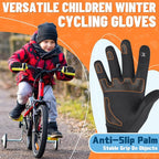 West Biking Kids Winter Gloves Touchscreen Cycling Gloves Windproof Thermal Non-Slip Sports Kids Gloves Cold Weather Mittens of Age 2-12 for Cycling Bike Riding Hiking Outdoor Boys Girls