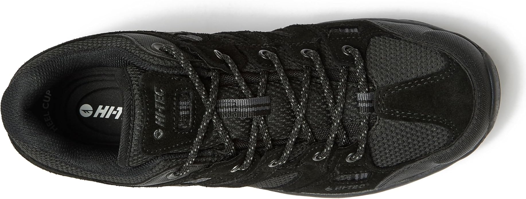 HI-TEC Ridge Low Waterproof Hiking Shoes for Men, Lightweight Breathable Outdoor Trekking and Trail Sneakers, Sizes 7 to 15, Medium and Wide Width