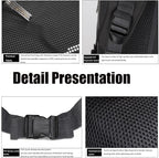 60L Hiking Backpack,Camping Backpack Lightweight Travel Daypack Waterproof Backpacking Bag for Men Women (Black)