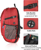 WATERFLY Lightweight Packable Hiking Backpack: 30L Foldable Travel Daypack Ultralight Camping Day Pack for Woman Man