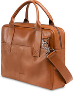 Nordweg Nomad Leather Briefcase NW080A – Leather Bag for Work & Travel – Fits 15.6” Laptop – Minimalist, Durable, Elegant
