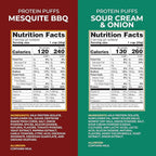 Twin Peaks Protein Puffs & Italian Dressing Starter Pack – Low Carb, Keto-Friendly, High Protein, Gluten-Free Snack