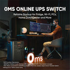 Jackery Solar Generator 5000 Plus with Protective Cover, 5040Wh LiFePO4 Battery Power Station, 120V/240V 7200W AC Output, Expandable to 60kWh, Essential Home Backup for Emergency, Power Outages