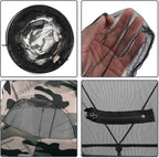 CozyCabin Mosquito Head Net Hat with Removable Mesh Hidden Netting, Design for Outdoor Fishing Gardening