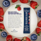 Regulate – Wild Berry Bliss Electrolyte Drink Mix | 30 Sticks | with Chromium & Electrolytes | Sweetened with Allulose & Monk Fruit | No Sugar, No Stevia | Vegan, Gluten-Free