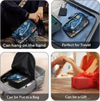 Cottage Travel Cord Organizer Case Tech Pouch Electronic Accessories Carry Case Storage Bag Travel Bag Cable Organizer for Charger Earphone Phone Cord Cable