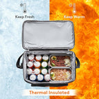 Lifewit Insulated Cooler Bag, 32/48 Can Large Leakproof Beach Cooler, Lightweight Portable Double Layer Soft-Sided Travel Ice Chest for Camping, Kayaking, Road Trips, Grocery Shopping